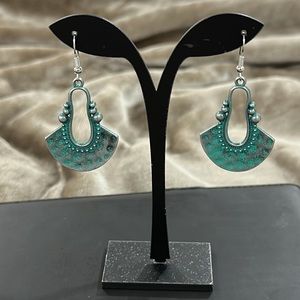 Bohemian Vintage Dangle Earrings Retro Rhinestone Earrings Dangle Drop Earrings